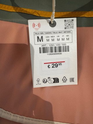 Mochila Niña Zara nueva