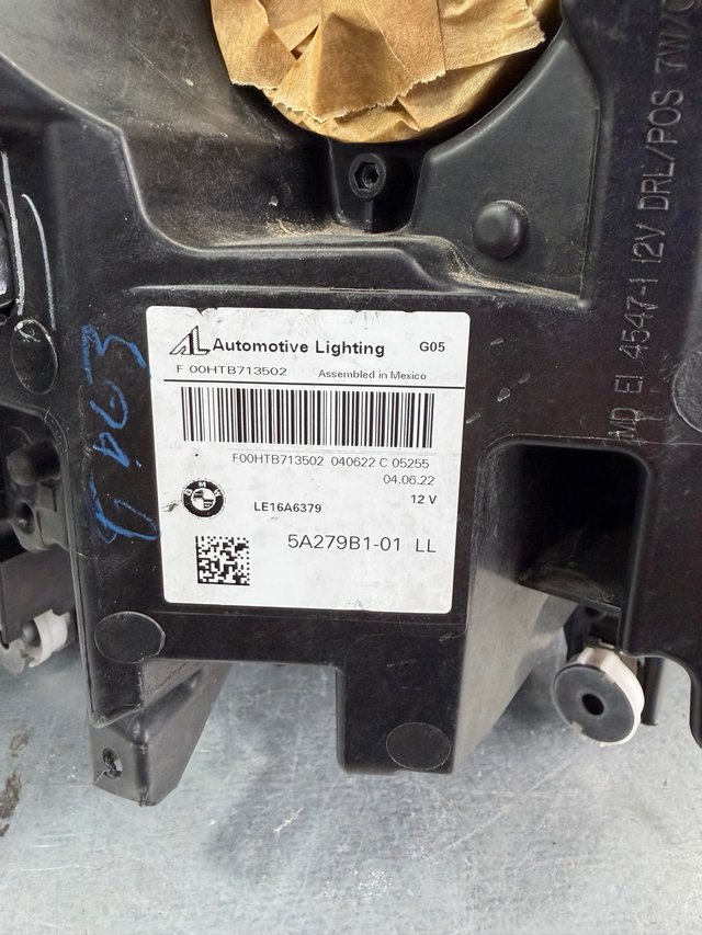 Faro Izquierdo BMW X5 X6 LASER 2018-2023 original