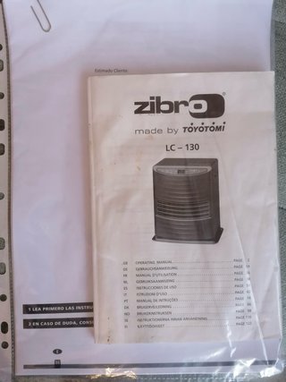 2 Estufas de parafina