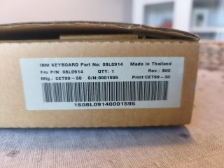 Tastiera IBM KB 7353 Vintage Nuova