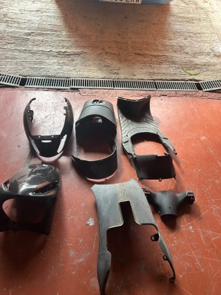 Carenado Piaggio Zip Aire Negro