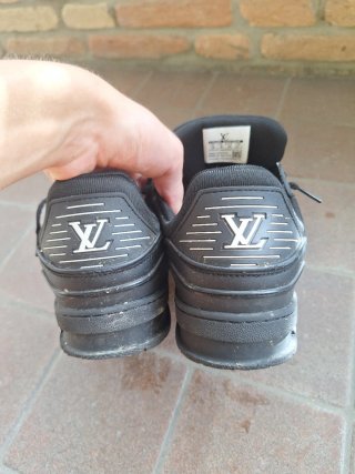 Scarpe Louis Vuitton Trainer Nere taglia 43