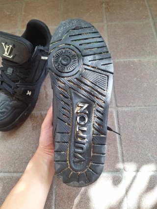 Scarpe Louis Vuitton Trainer Nere taglia 43