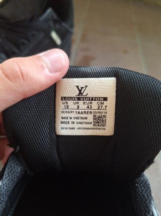 Scarpe Louis Vuitton Trainer Nere taglia 43