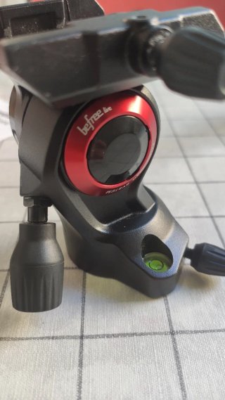 Cabezal de video Manfrotto Befree live fluid head