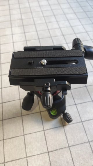Cabezal de video Manfrotto Befree live fluid head