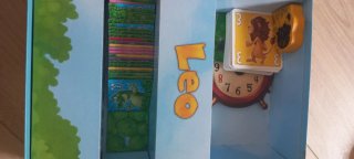 Juego de mesa Leo va al barbero