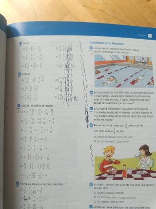 Matemàtiques, 1o ESO