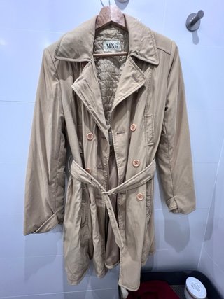 Gabardina MNG Beige