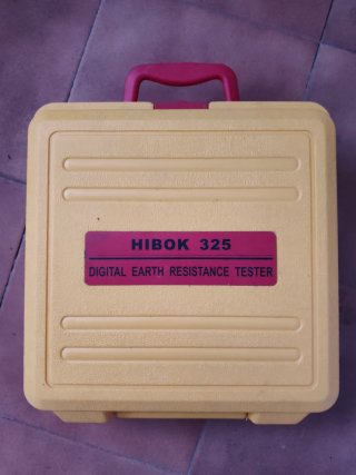 Telurómetro HIBOK 325 Medidor Puesta a Tierra