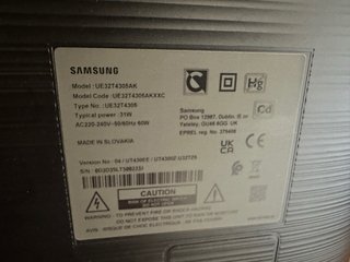 Televisión Samsung Negro