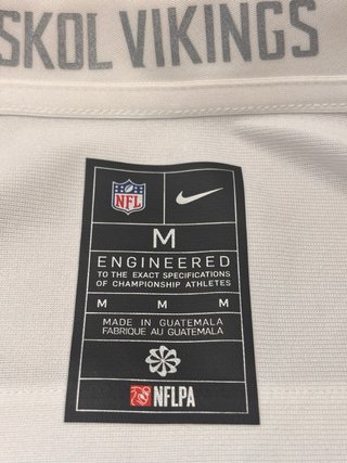 Camiseta Vikings Jefferson 18 Nike talla M