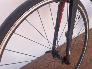 Bicicleta Carretera Triban 520 Roja