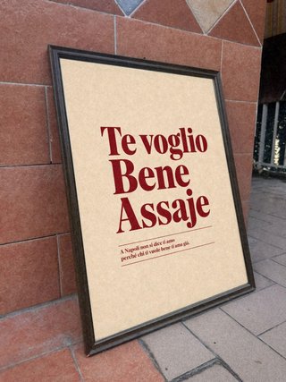Poster Te voglio bene assaje