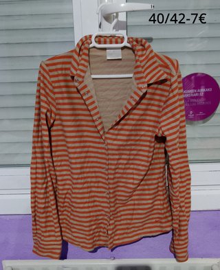 Camisetas mujer manga larga, talla M/L