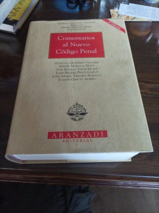 Comentarios al nuevo código penal