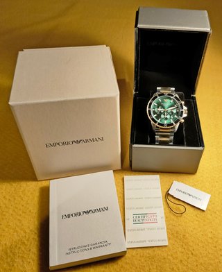 Reloj Emporio Armani solar nuevo