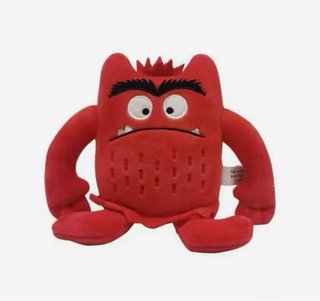 Kit 6 peluches colores