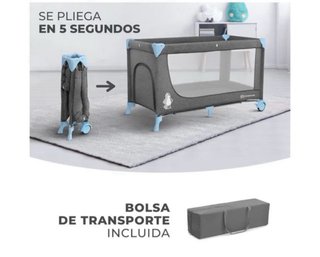 Cuna de viaje Kinderkraft Joy