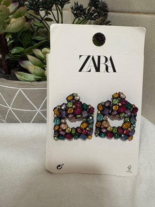 Pendientes Zara Multicolor