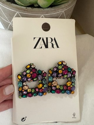 Pendientes Zara Multicolor