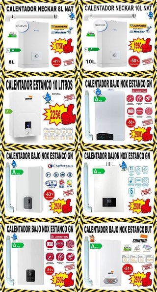 CALENTADORE DE GAS