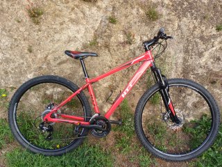 Bicicleta BTT NTT Roja, talla M