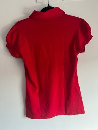 Polo Moschino Rosso Taglia S