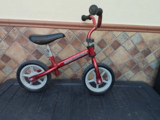 Bici de aprendizaje roja Chicco Red Bullet