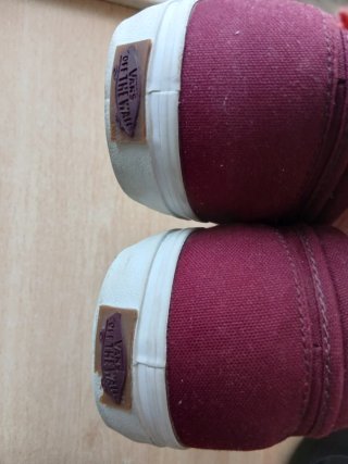 Zapatillas Vans Talla 43 Morado/Blanco