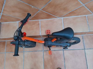 Bicicleta infantil B'Twin naranja