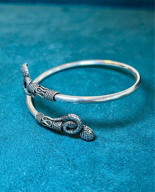 Pulsera Serpiente Plata