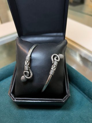 Pulsera Serpiente Plata