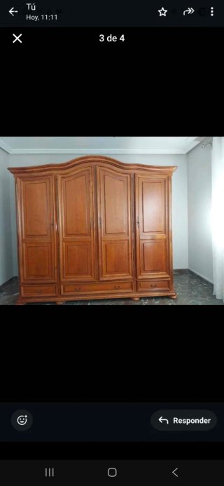 Habitación completa: Cama, armario, lámpara