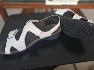 Sandalias Mephisto Blancas Talla 37