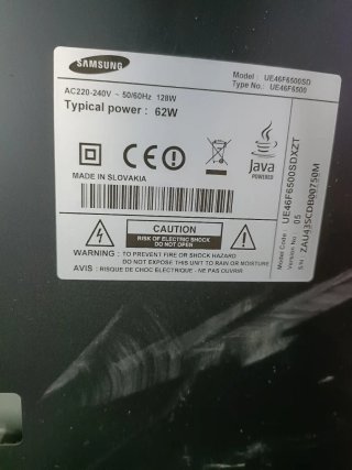 Scheda Madre BN41-01958B TV Samsung UE46F6500