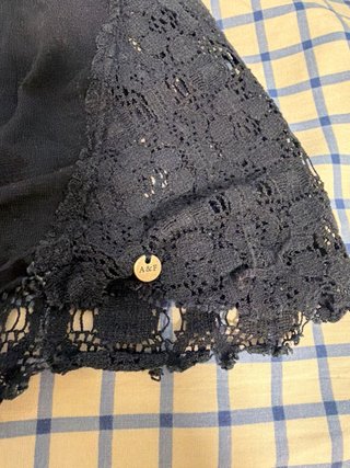 Top tirantes Abercrombie & Fitch azul Talla S