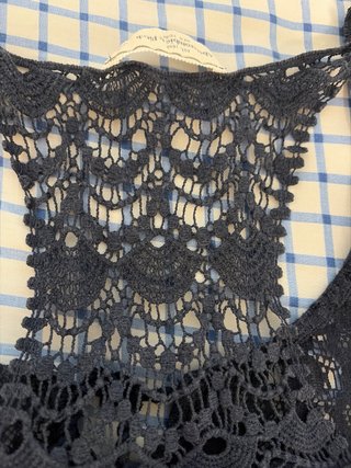 Top tirantes Abercrombie & Fitch azul Talla S