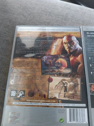 Juegos PS2 Platinum: Kingdom Hearts y God of War
