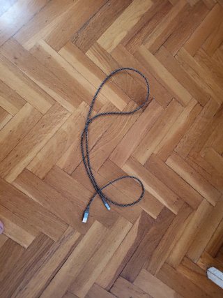 Cable de carga USB trenzado