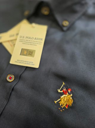 Camisa azul U.S. Polo Assn.