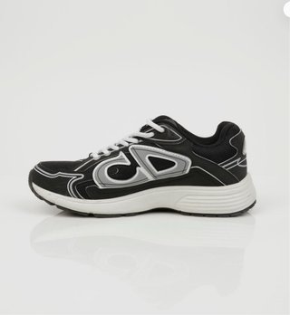 Zapatillas Dior B30 Negro/Gris