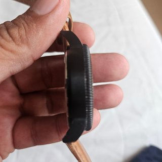 Reloj Szanto Negro Correa Marrón