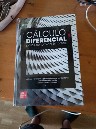 Cálculo diferencial para economía y empresa uned