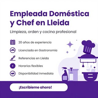 Servicio de limpieza a domicilio en Lleida ciudad