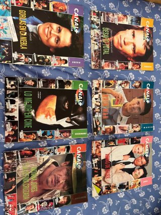 Revistas canal plus, n's 14 a 100, de 1991 a 1995