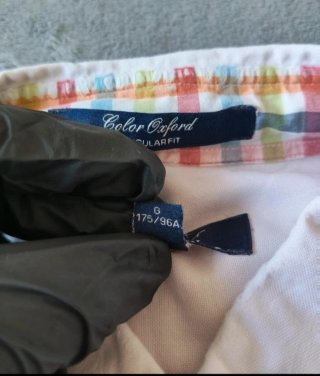 Camisa Gant Oxford Rosa Manga Larga Regular