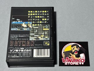 Batman Sega Megadrive/Genesis NTSC-J Reg.card