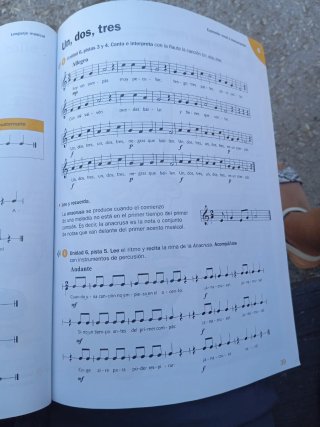 Libro de Música En Armonía 5 Primaria