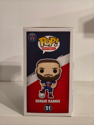 2 Funko Pop 50 Lionel Messi y 51Sergio Ramos PSG